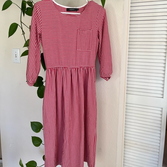 Brand New Merokeety Dress | Small | Red and White - Picture 1 of 3